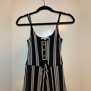 Black and White Jumpsuit